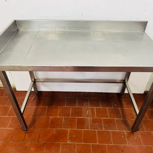 Mesada de Acero Inoxidable Industrial - 130x62x92cm - imagen 3