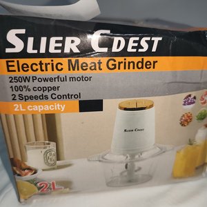 Picadora Eléctrica Slier Cdest con 4 Cuchillas y Vaso de Acero Inoxidable - imagen 6