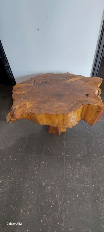Mesa de centro rustica nueva y pesada - imagen 3