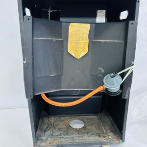 Estufa a Gas Panavox Negra con Válvula - imagen 2