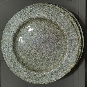 Platos de Vidrio Dorados con Textura - imagen 10