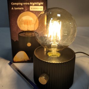 Lámpara LED Recargable Vintage con Dimmer, Nueva en Caja - imagen 3
