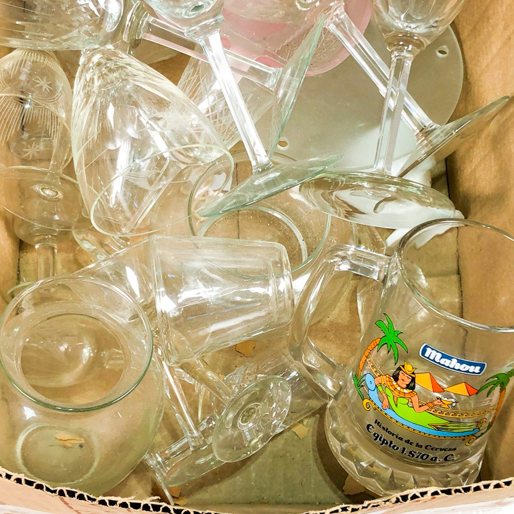 Lotes de copas hialinas y cristales - imagen 2
