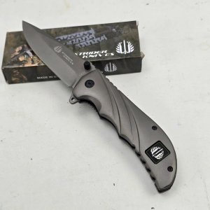 Navaja Plegable Strider Knives FA22 Gris Oscuro - imagen 3
