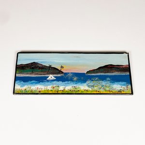 Dos Cuadros Óleo Paisajes Marinos Firmados R. Nascente - imagen 3