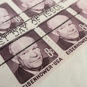 Sobre Primer Día de Estados Unidos Conmemorativo de Dwight D. Eisenhower (1971) - imagen 2