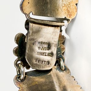 Pulsera Gruesa de Plata Mexicana Firmada Prieto - imagen 4