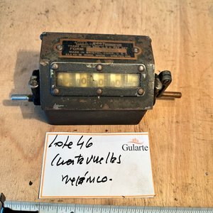 Lote siguiente: Contador de vueltas para maquinas varias (hilado, bobinado y más)