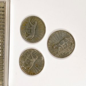 Tres Monedas de Plata: El Puma y Presidente Dwight D. Eisenhower - imagen 4