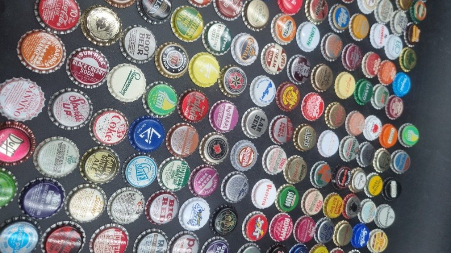 Lote de Tapitas Metálicas de Gaseosas y Bebidas