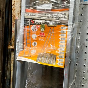 Escalera Extensible de Aluminio Tipo Tijera y Coliza, 5 Metros de Alto - imagen 4