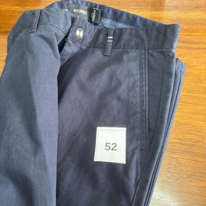 Pantalón de Gabardina Azul Talle 38 - imagen 3