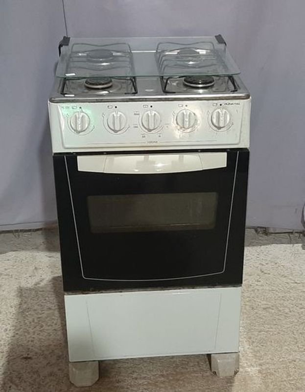 Cocina a Gas Punktal Blanca 4 Hornallas con Horno