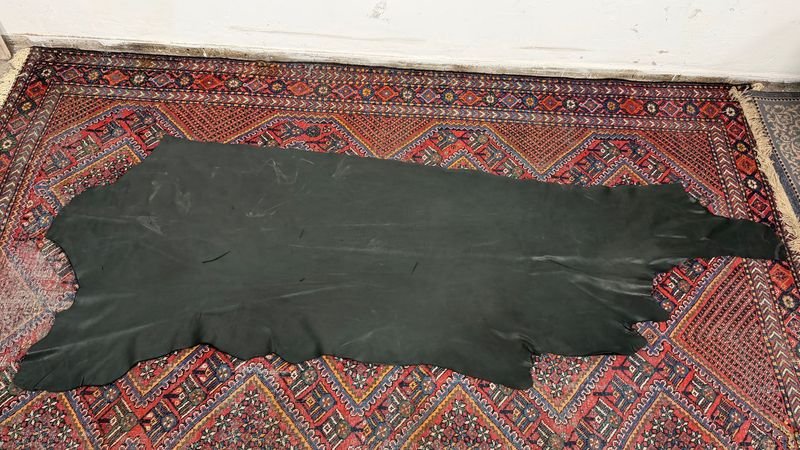 Cuero Negro para Tapicería