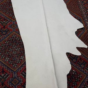 Medio Cuero Blanco para Tapicería - imagen 2