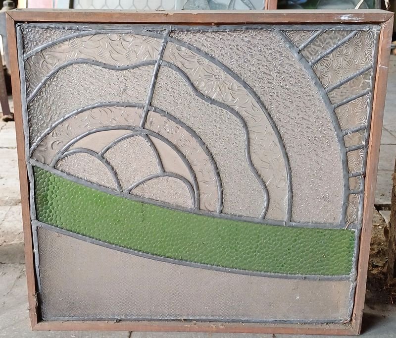 Panel de vitraux enmarcado - Arte y Decoración - imagen 2