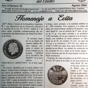 22 Publicaciones El Telégrafo del Centro (1996-2004) - Gaceta Numismática Buenos Aires - imagen 2