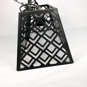 Colgante de Techo Negro Metálico con Dos Luces - imagen 3