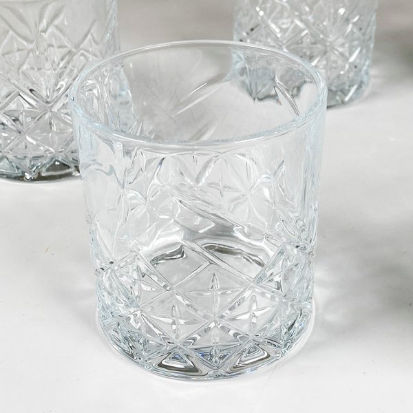 Seis vasos de whisky cristal hialinos para coctelería - imagen 3