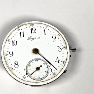 Máquina de Reloj de Bolsillo Longines con Esfera Esmaltada - imagen 2