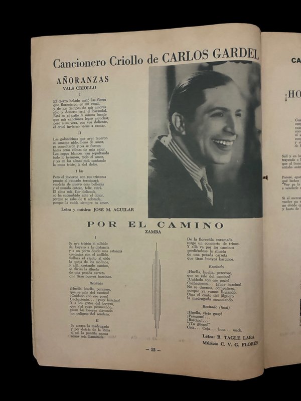 Guitarreada Nº 3 - Cancionero de Carlos Gardel - Febrero 1962