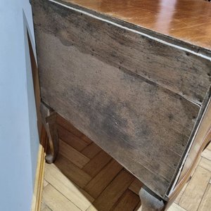Par de Mesas de Luz Estilo Luis XV Talla Madera Bronce - imagen 5