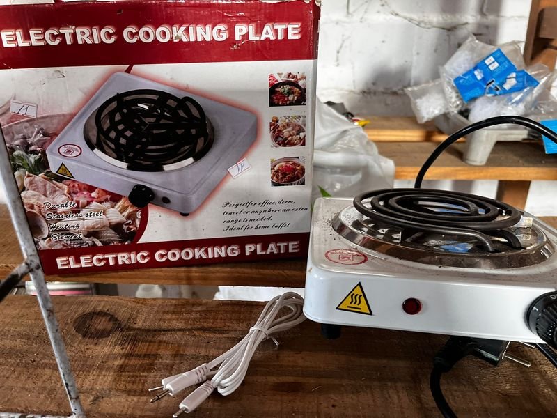 Anafe Eléctrico Portátil Cocina Placa Calefactora