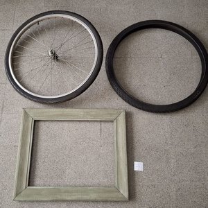 Cubierta de Bicicleta Daytona Usada con Llanta - imagen 1