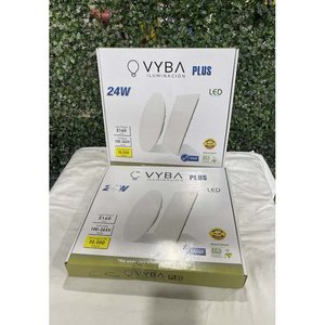 2 Plafones LED 24W Marca VYBA PLUS Iluminación - imagen 1