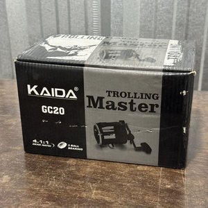 Carrete de Pesca Trolling Master Kaida GC20 Negro y Plata - imagen 2