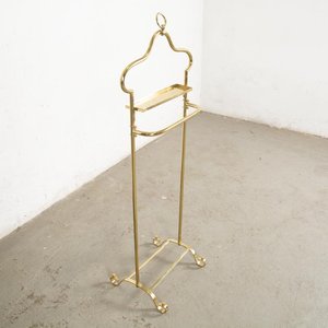 Perchero de Bronce Estilo Clásico con Bandeja - imagen 2