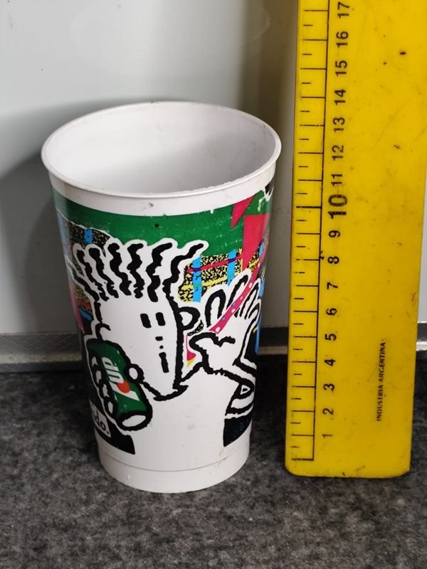 Vaso Coleccionable 7Up Fido Dido Años 90 - imagen 1