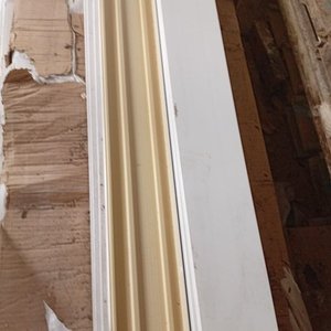 Lote de 100 Molduras de PVC Blancas para Construcción - imagen 3