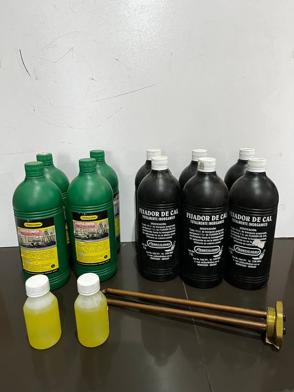 Fijador de Cal y Productos de Limpieza