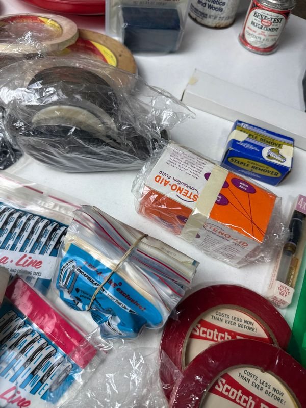 Gran lote de artículos papelería vintage y nuevos - imagen 10