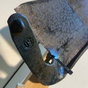 Guadaña Antigua con Cabo de Madera y Manijas - imagen 6