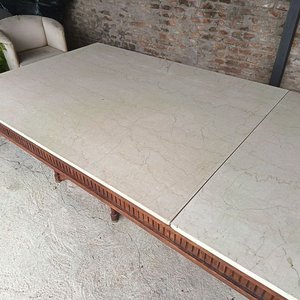 Mesa Estilo Inglés con Tapa de Mármol - imagen 9