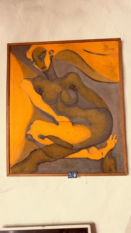 Pintura de figuras reclinadas por Salteno - imagen 1