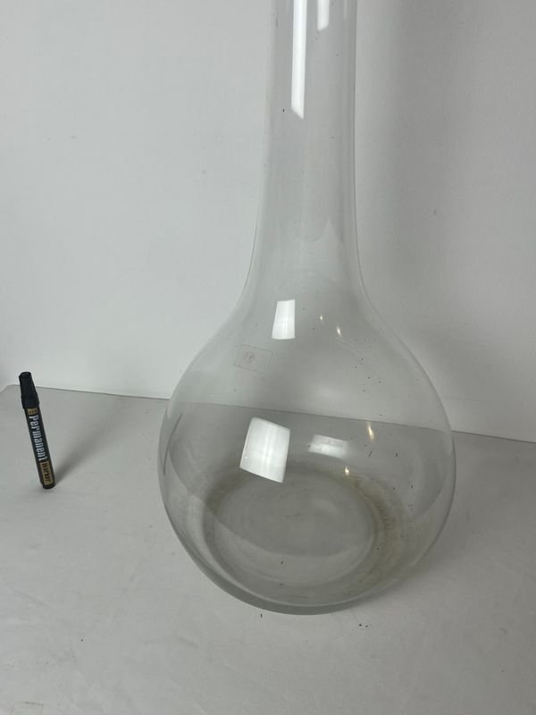 Vaso de cristal claro y elegante - imagen 5