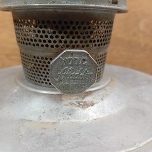 Lámpara a Queroseno Aladdin Modelo C, Made in Brazil - imagen 2