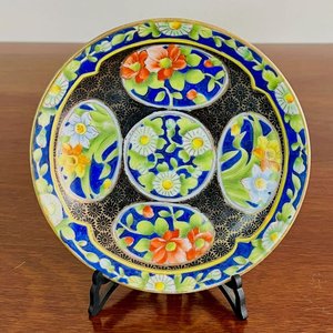 Lote de 6 Piezas Decorativas de Porcelana Japonesa Satsuma y China Cantón - imagen 4
