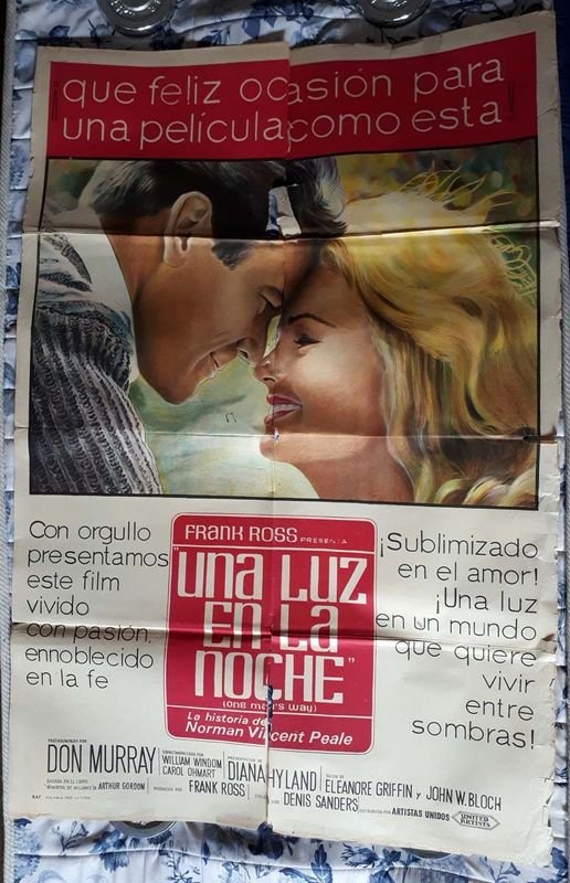 Poster Original "Una Luz en la Noche" (1964) con Don Murray