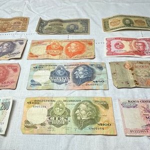 Lote de Billetes Antiguos Nacionales Uruguayos - imagen 2