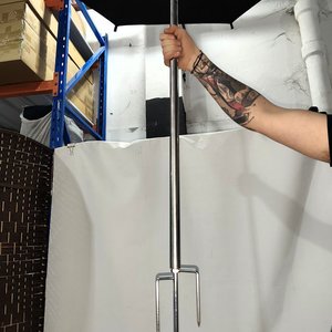 Sombrilla Impermeable Reforzada MilGenial con Protección UV y Estaca Tridente - imagen 6