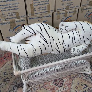 Peluche Gigante Tigre Realista Como Nuevo - imagen 5