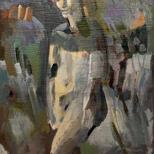 Lote siguiente: Clarel Neme "Personaje Posando" Óleo sobre Tela 80 x 60 cm