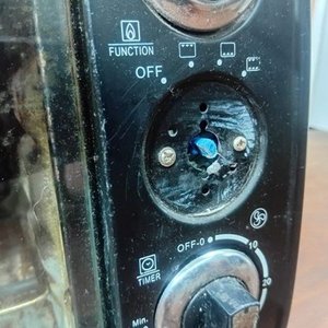 Horno Eléctrico Cuori Firenze Negro con Selector Suelto - imagen 5