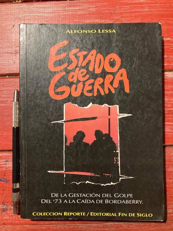 Libro de Alfonso Lessa: Estado De Guerra - imagen 1