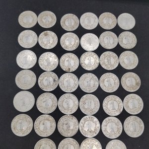 Lote de 40 Fichas de Ganadería Uruguayas de Aluminio - imagen 2