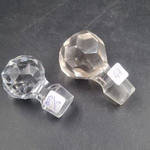 Lote anterior: Lote de 2 Tapones de Botellón de Cristal Tallado